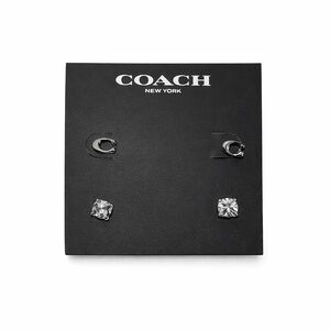 SOLD NWT Coach Signature C Stud Earrings Set of 2 Designer Jewelry